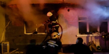 Edirne’de ev yangını