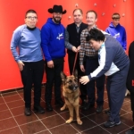 Eğitimli köpekler ile engelliler gününde farkındalık