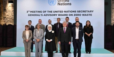 Emine Erdoğan "BM Sıfır Atık Yüksek Düzeyli Şahsiyetler Danışma Kurulu"nun üçüncü toplantısına başkanlık etti