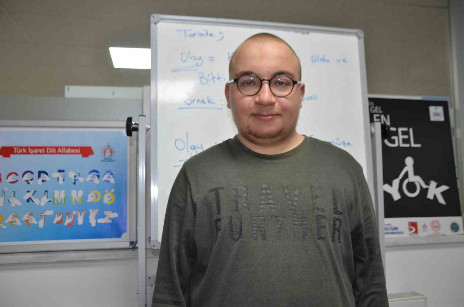 Engelli Muhammed Emir’in tek hayali memur olup maaş almak