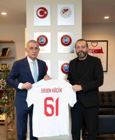 Ersen Küçük’ten, TFF Başkanı Hacıosmanoğlu’na ziyaret