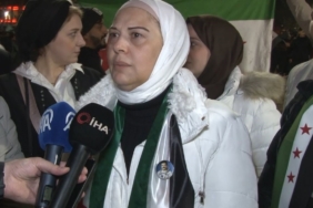 Esad rejiminin devrilmesi Saraçhane Parkı’nda kutlanıyor