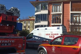 Evde çıkan yangın korkuttu