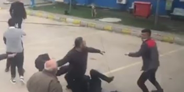 Fazla bagaj ücreti kavgası kanlı bitti: O anlar kamerada