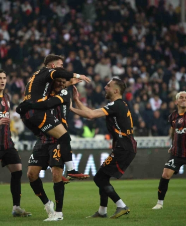 Galatasaray, Sivas’ta farkı 6’ya çıkardı