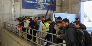 Geleceğin mühendisleri SASKİ’nin son teknolojik özelliklere sahip tesislerini gezdi