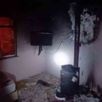 Gönen’de iki köyde çıkan yangında iki kişi yaralandı