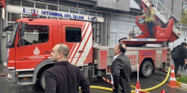 İstanbul Bahçelievler’de korkutan iş yeri yangını