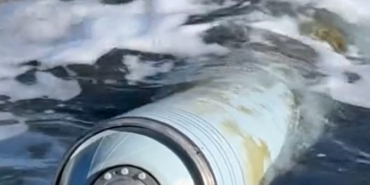 İstanbul’da sahile top mermilerinde bulunan ’tapa’ vurdu