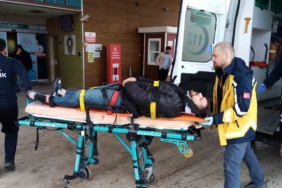 Kafa kafaya çarpıştılar: 1 yaralı