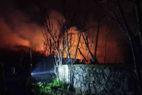 Kartal’da film platosunda büyük yangın