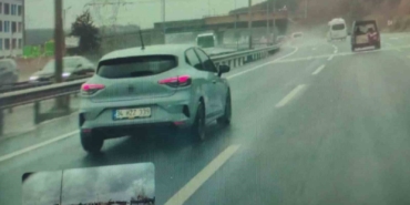 Kazaya sebebiyet verdi, arkasına bile bakmadan yoluna devam etti