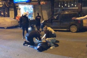 Kediye çarpmamak için manevra yapan sürücü kaza yaptı