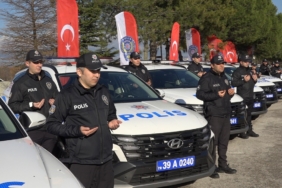 Kırklareli polisine 25 yeni araç