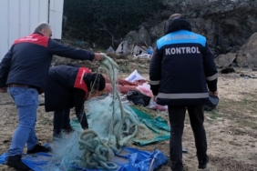 Kırklareli’nde kaçak serilen ağ el geçirildi