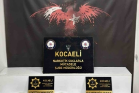 Kocaeli’de 1 kilo 824 gram uyuşturucu ele geçirildi