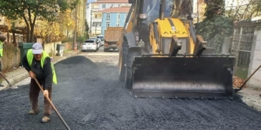 Körfez’de yollara bakım ve onarım çalışması yapılıyor