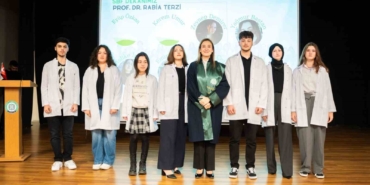 KOSTÜ’de beyaz önlük giyme töreni