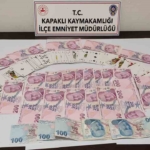 Kumar oynayan 5 kişi suçüstü yakalandı