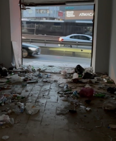 Madde bağımlısı anne metruk binada bebeğini bakımsız bıraktı