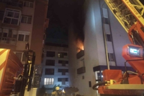 Maltepe’de korkutan yangın