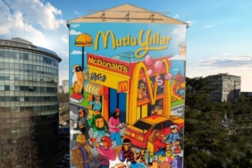 McDonald’s Türkiye’den ’Yan Yanayız’ temalı grafiti