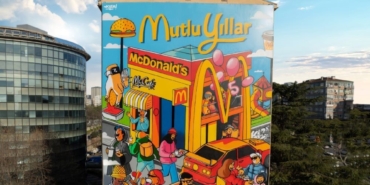 McDonald’s Türkiye’den ’Yan Yanayız’ temalı grafiti