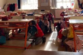 Miniklerden gerçeği aratmayan afet senaryosu