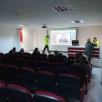 Okul servis şoförlerine eğitim verildi