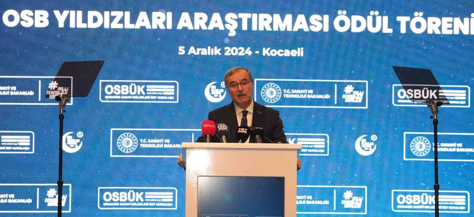 "Organize sanayi bölgeleri Cumhuriyet tarihinin rekorunu kırdı"