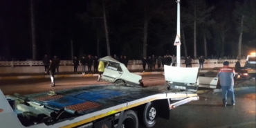 Ortadan ikiye bölünen Fiat Tofaş 1 kişiye mezar oldu