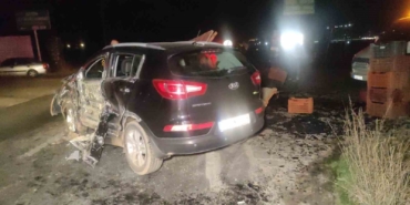 Otomobil ile traktör çarpıştı: 1 yaralı