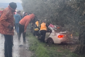 Otomobile çarpışan tanker böyle patladı