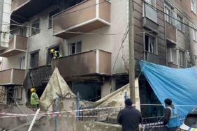 Patlamanın meydana geldiği binada hasarın şiddeti ortaya çıktı