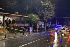 Sarıyer’de kahvehane önünde silahlı kavga. 1 yaralı