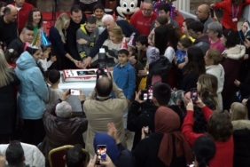 Silivri’de engelli çocuklar için yılbaşı partisi düzenlendi