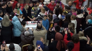 Silivri’de engelli çocuklar için yılbaşı partisi düzenlendi