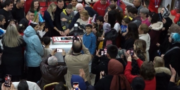 Silivri’de engelli çocuklar için yılbaşı partisi düzenlendi