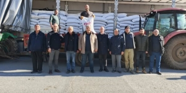 Silivri’de üreticilere 94 ton kuzu yemi dağıtıldı