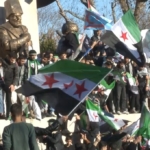 Suriye’de Esed rejiminin son bulmasının ardından Suriyeliler Saraçhane’ye yürüdü