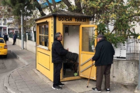 Taksiciden durak camını kıran magandalara tepki