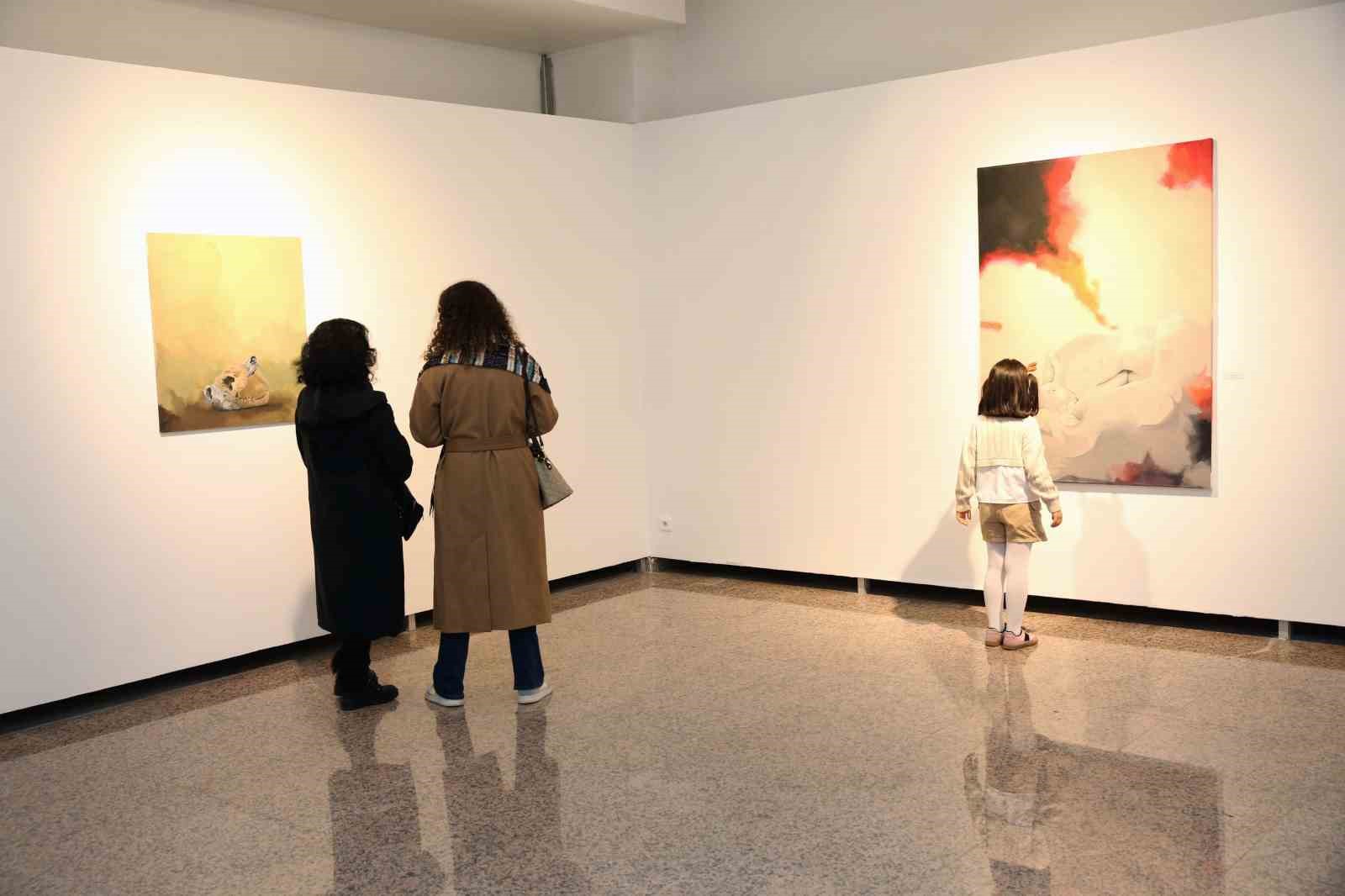 ‘’Tekerrür’’ resim sergisi Galeri Küp’te