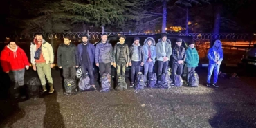 Tekirdağ’da 11 kaçak göçmen yakalandı