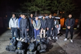 Tekirdağ’da 8 düzensiz göçmen yakalandı