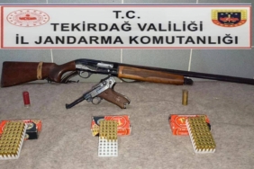 Tekirdağ’da jandarma operasyonlarında ruhsatsız silahlar ele geçirildi