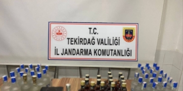 Tekirdağ’da kaçak alkollü içki ve uyuşturucu madde ele geçirildi