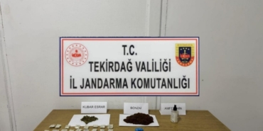 Tekirdağ’da uyuşturucu operasyonları: Çok sayıda madde ele geçirildi