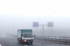 Tekirdağ’da yoğun sis