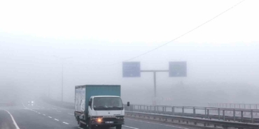 Tekirdağ’da yoğun sis