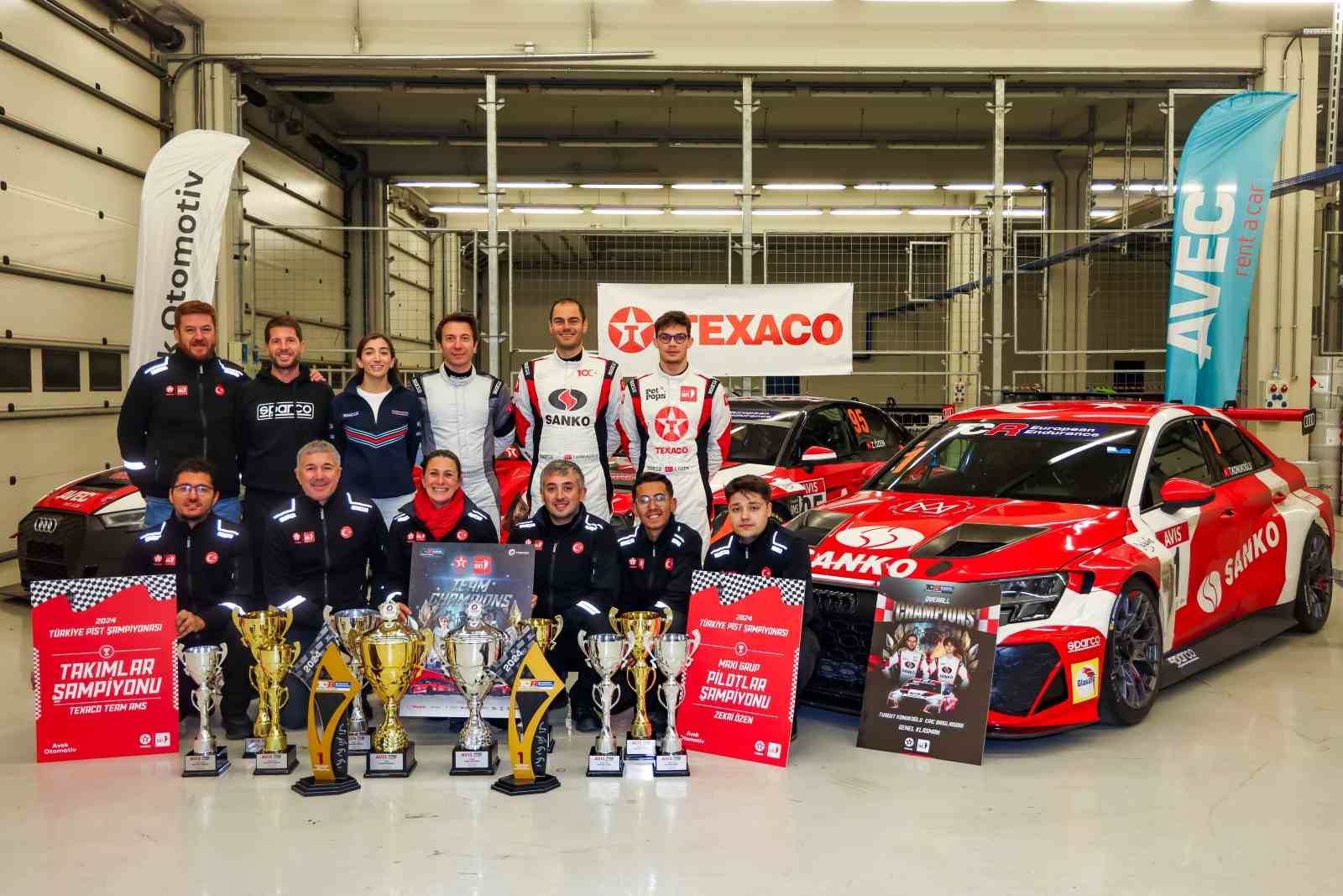 TEXACO Team AMS, Türkiye Pist Şampiyonası Takımlar Şampiyonluğu’na ulaştı